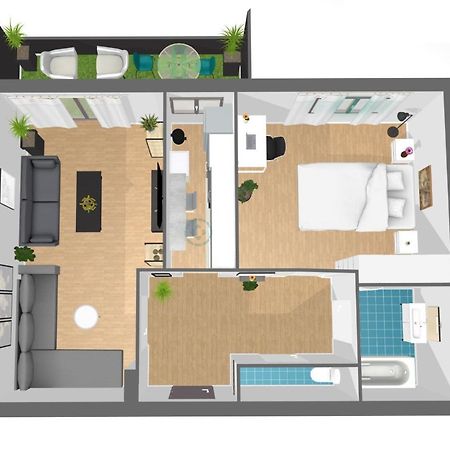 Oasis Au Coeur De Ville Le Plessis-Robinson Ngoại thất bức ảnh