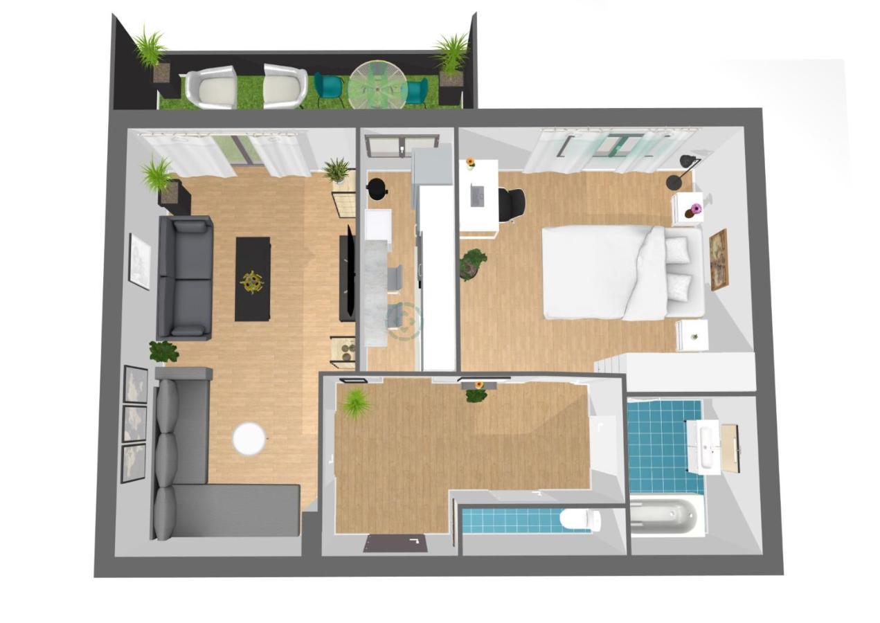 Oasis Au Coeur De Ville Le Plessis-Robinson Ngoại thất bức ảnh